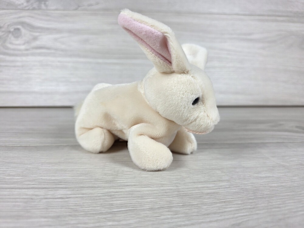 Ty Beanie Baby Nibbler Plush Rabbit w Original Tags SU36